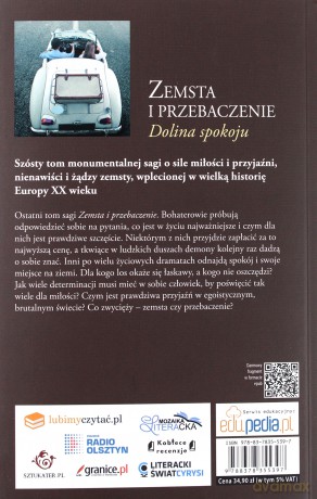 Zemsta i przebaczenie (Tom 6) Dolina spokoju - Joanna Jax [KSIĄŻKA]
