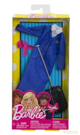 Barbie ubranka kariera Stewardesa FKT13