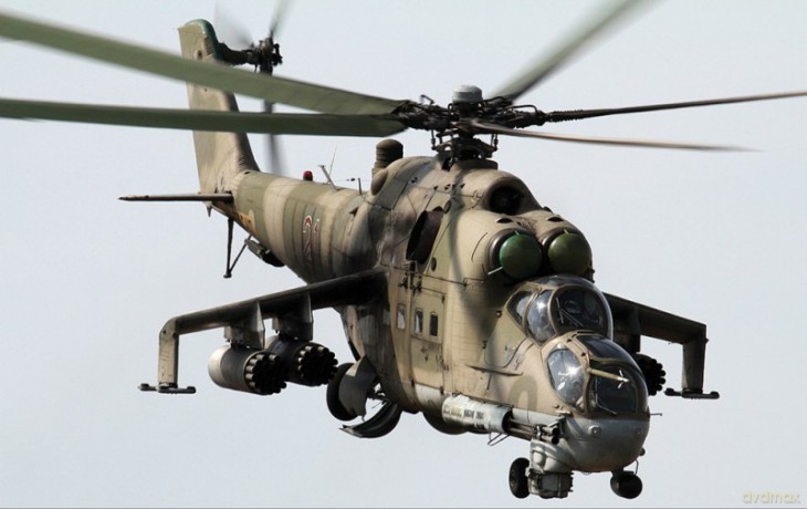 MIL Mi-24P HIND-F Attack Helicopter