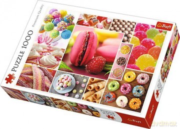 TREFL 1000 el. Cukierki - kolaż (10469) [PUZZLE]