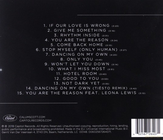 Calum Scott: Only Human [CD]