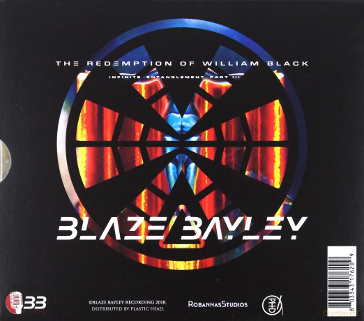 Blaze Bayley: The Redemption Of William Black Infinite Entanglement Part III [CD]
