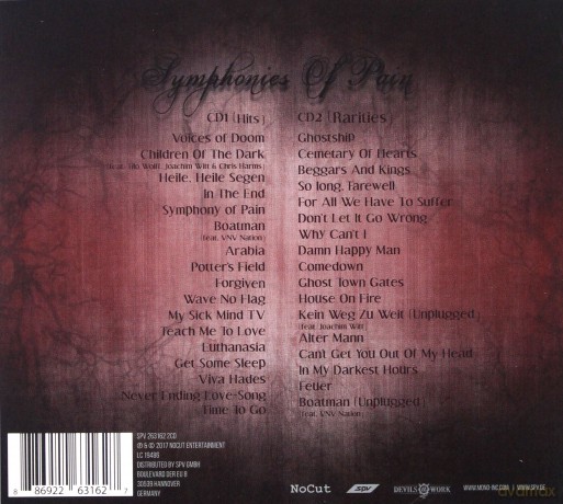 Mono Inc: Symphonies Of Pain (digipack) [2CD]