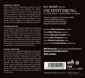 Mozart: Die Entfuhrung Aus Dem Serail Jacobs (BOX) [2CD]