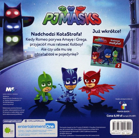 Bohaterowie kontra roboty. Pjmasks Pidżamersi (Tom 1) [KSIĄŻKA]