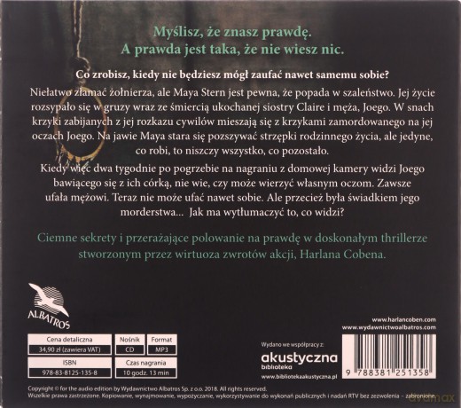 Już mnie nie oszukasz - Harlan Coben [AUDIOBOOK]