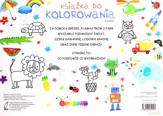 Książka do kolorowania [KSIĄŻKA]