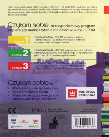 Kto uratował jedno życie. Historia Ireny Sendlerowej. Czytam sobie Poziom 3 - Ewa Nowak [KSIĄŻKA]