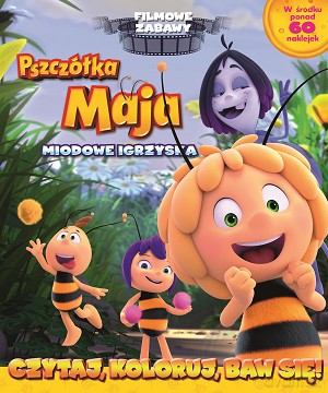 Miodowe igrzyska. Pszczółka Maja. Czytaj, koloruj, baw się [KSIĄŻKA]