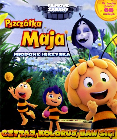Miodowe igrzyska. Pszczółka Maja. Czytaj, koloruj, baw się [KSIĄŻKA]