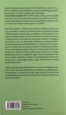 Niezły pasztet na via Merulana - Gadda Carlo Emilio [KSIĄŻKA]