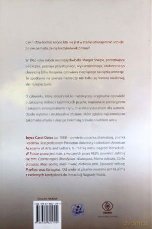 O człowieku, który stracił cień - Joyce Carol Oates [KSIĄŻKA]