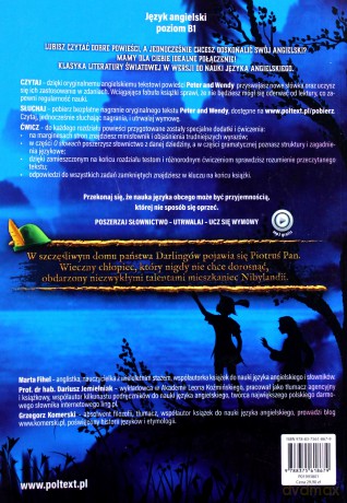 Peter and Wendy. Piotruś Pan do nauki angielskiego - James Matthew Barrie [KSIĄŻKA]
