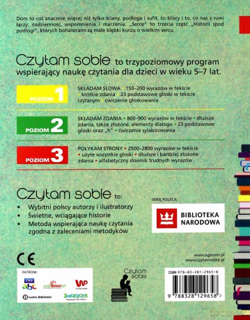 Serce historie spod podłogi tom 3 czytam sobie poziom 3 - Justyna Bednarek [KSIĄŻKA]