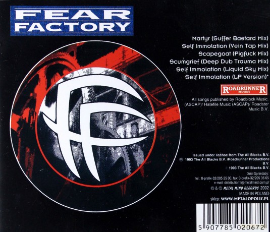 Fear Factory: Fear Is The Mindkiller [CD]