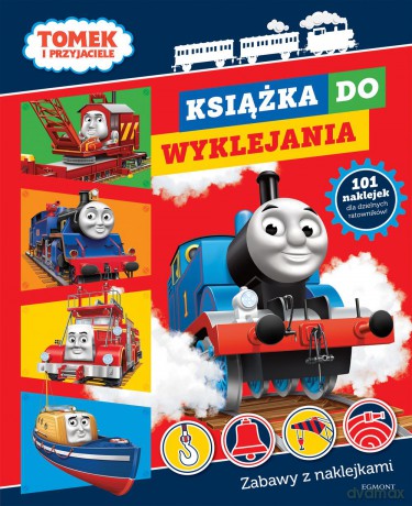 Tomek i Przyjaciele. Książka do wyklejania [KSIĄŻKA]