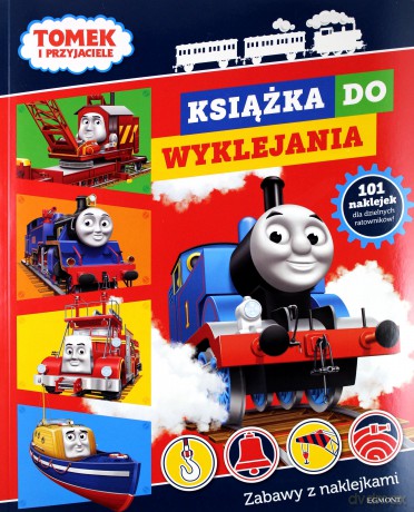 Tomek i Przyjaciele. Książka do wyklejania [KSIĄŻKA]