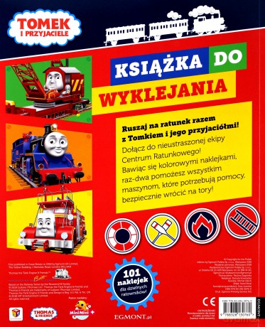 Tomek i Przyjaciele. Książka do wyklejania [KSIĄŻKA]