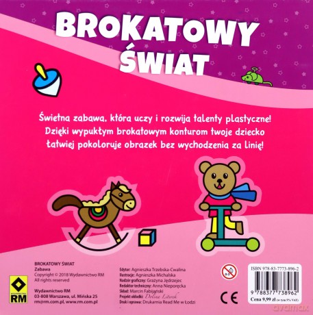 Zabawa. Brokatowy świat - Agnieszka Michalska [KSIĄŻKA]