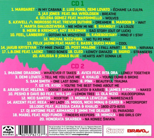 Bravo Hits Wiosna 2018 [2CD]