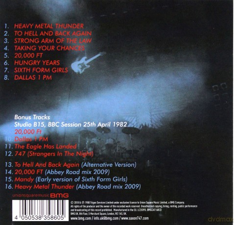 Saxon: Strong Arm Of The Law [CD]