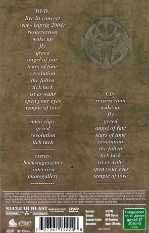 Crematory: Liverevolution [CD]+[DVD]