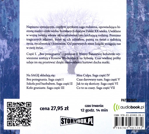 Bez pożegnania. Saga część I - Barbara Rybałtowska [AUDIOBOOK]