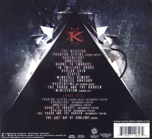 Kamelot: The Shadow Theory (digipack) [2CD]