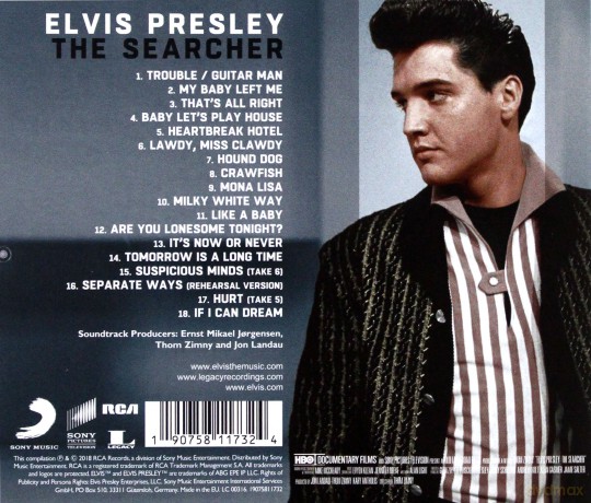 Elvis Presley: The Searcher soundtrack (Elvis Presley) [CD]