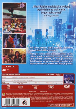 Ralph Demolka w internecie (Disney) [DVD]