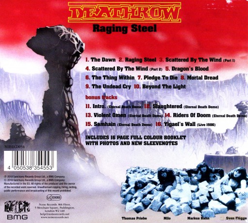 Deathrow: Raging Steel [CD]