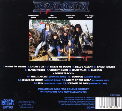 Deathrow: Riders Of Doom [CD]