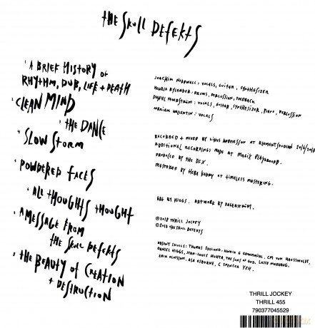 The Skull Defekts: The Skull Defekts [CD]