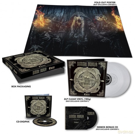 Dimmu Borgir: Eonian (Clear) [BOX] [2xWinyl]+[2CD]+[PLAKAT]