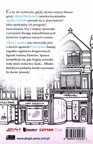 Alfred i Agatha. Zagadka złotych figurek - Ana Campoy [KSIĄŻKA]
