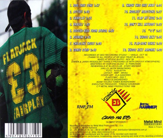 Flapjack: Fairplay [CD]
