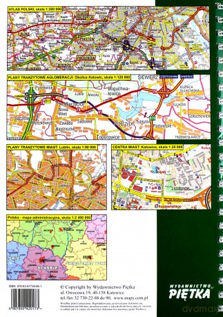 Atlas Polski 1:200 000 drogowy [KSIĄŻKA]