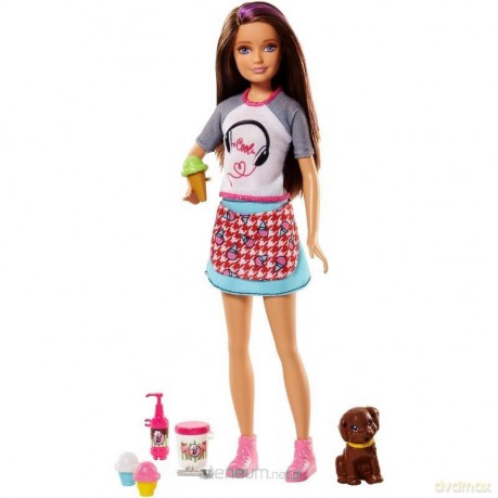Barbie Siostra Skipper + szczeniaczek