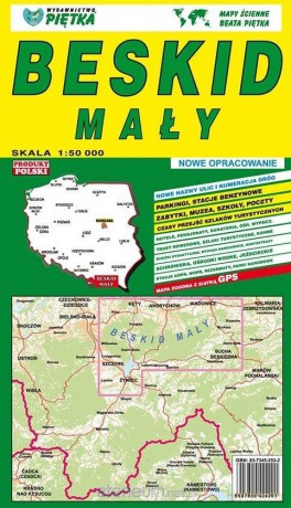 Beskid Mały 1:50 000 mapa turystyczna