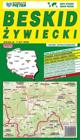 Beskid Żywiecki 1:61 000 mapa turystyczna