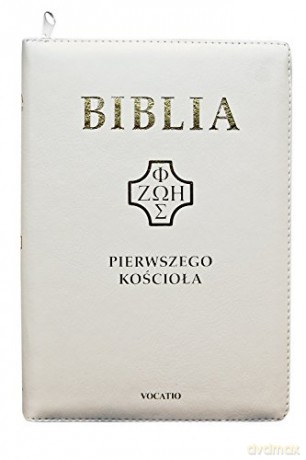 Biblia pierwszego Kościoła z paginatorami biała [KSIĄŻKA]