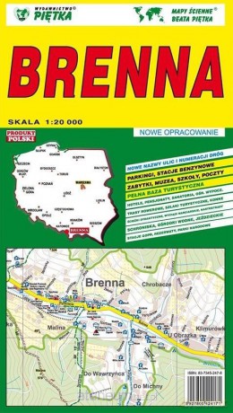 Brenna 1:20 000 plan miasta