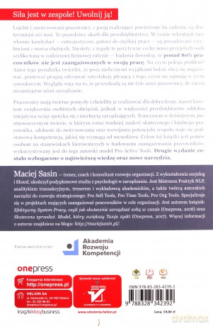 Budowanie zaangażowania, czyli jak motywować - Maciej Sasin [KSIĄŻKA]