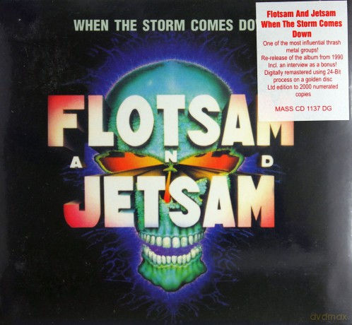 Flotsam And Jetsam: When The Storm Comes Down (Remastered + Bonus Tracks) (digipack) [CD]