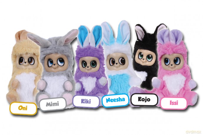 Bush Babies Strażnicy drzewa, 6 kolorów