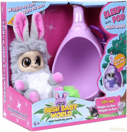 Bush Baby Nenia z gniazdkiem