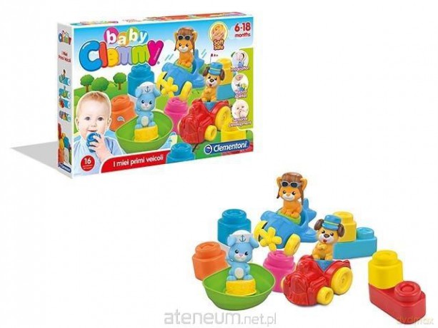 Clemmy. Moje pierwsze autko [KLOCKI]