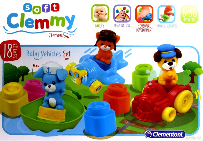 Clemmy. Moje pierwsze autko [KLOCKI]