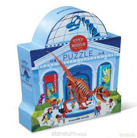 CROCODILE CREEK 48 el. Dzień w muzeum Dinozaury [PUZZLE]