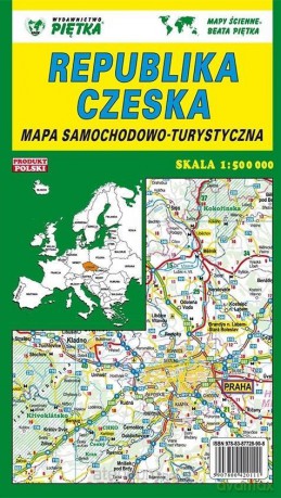 Czechy mapa 1:500 000 samochodowa